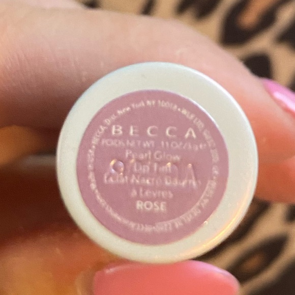 BECCA COSMETICS Pearl Glow Lip Tint Rose LIMITED EDITION BNIB! - Picture 4 of 6